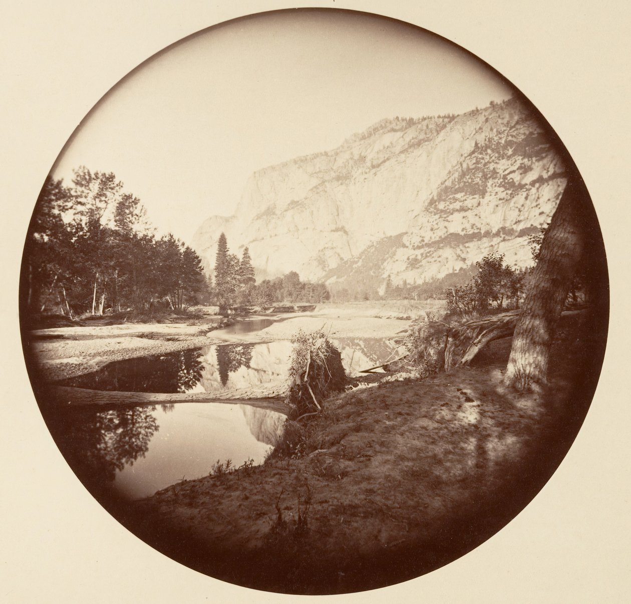[योसेमाइट नेशनल पार्क, कैलिफ़ोर्निया], सीए। 1878. द्वारा कार्लटन एम्मन्स वॉटकिंस