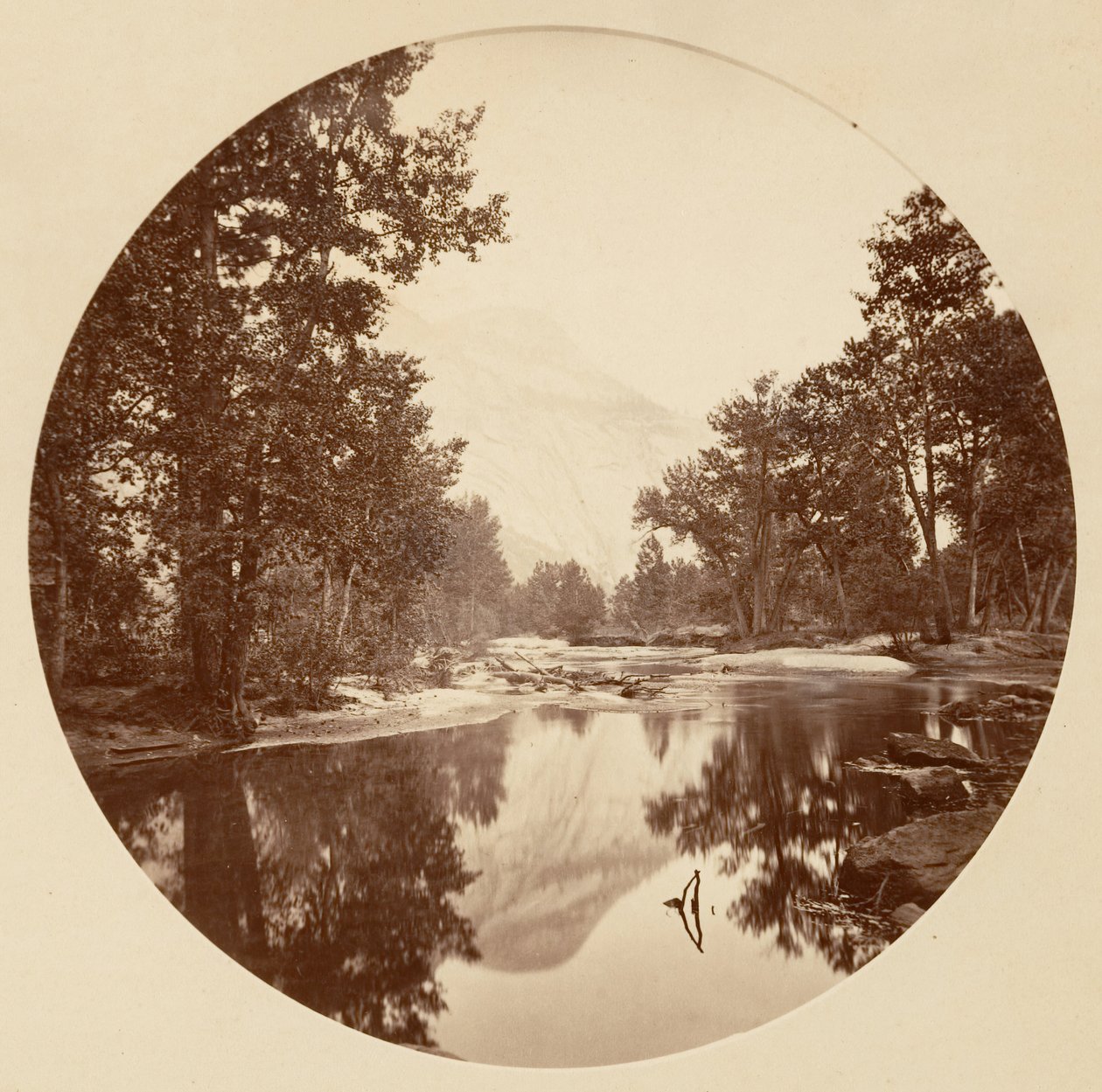 [योसेमाइट नेशनल पार्क, कैलिफ़ोर्निया], सीए। 1878. द्वारा कार्लटन एम्मन्स वॉटकिंस