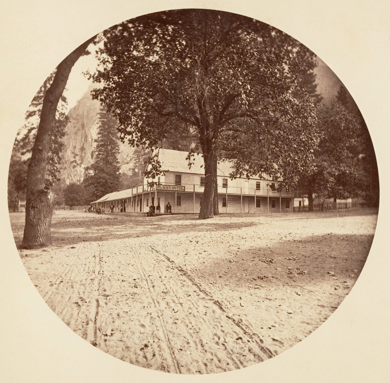 [योसेमाइट नेशनल पार्क, कैलिफ़ोर्निया], सीए। 1878. द्वारा कार्लटन एम्मन्स वॉटकिंस