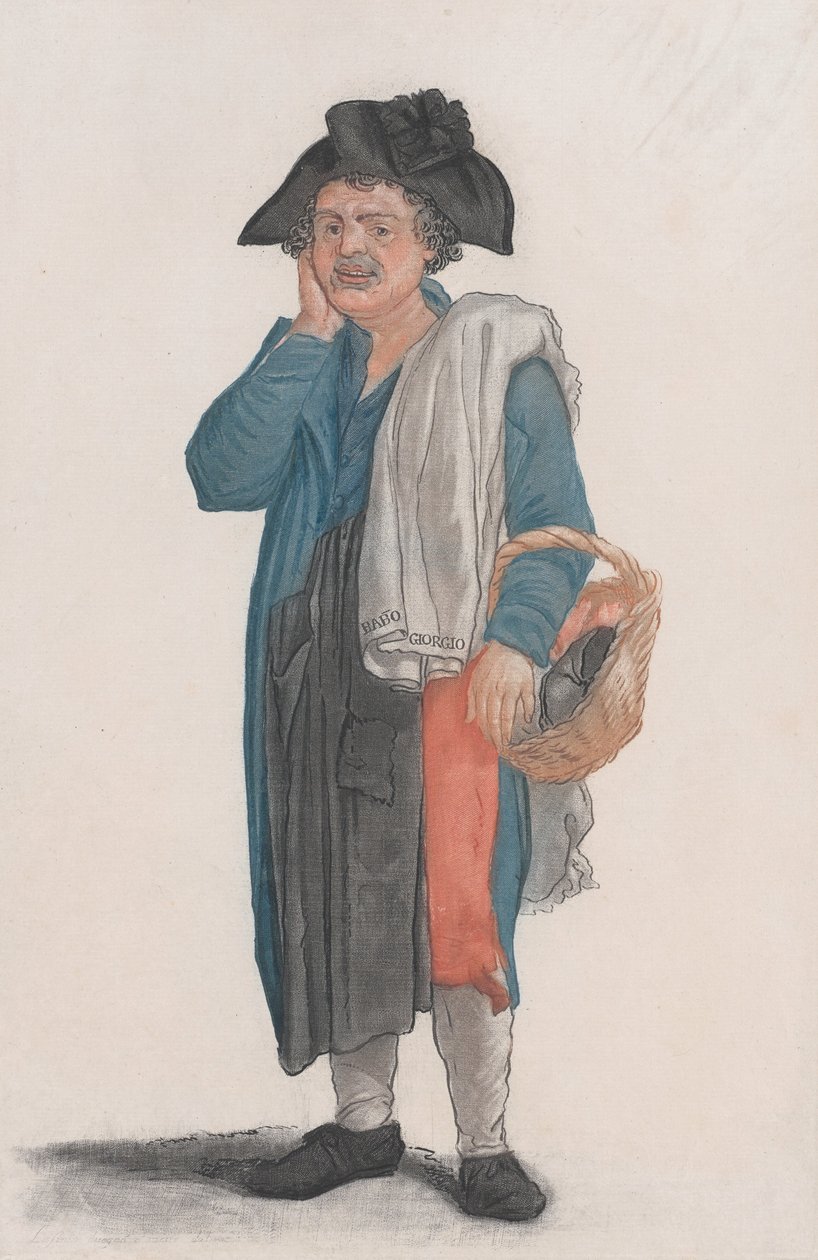 बाबो जॉर्ज, सी। 1790. द्वारा कार्लो लासिनियो