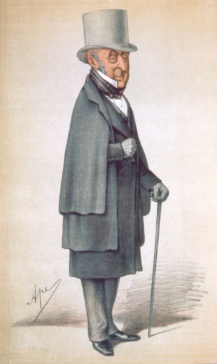रॉडरिक इम्पे मर्चिसन, स्कॉटिश भूवैज्ञानिक, 1870 द्वारा कार्लो पेलेग्रिनी
