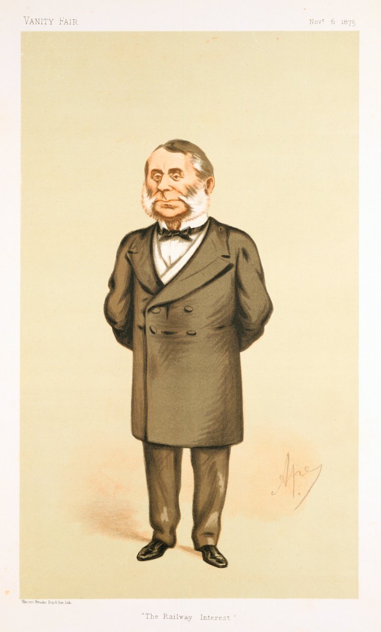रेलवे ब्याज, 1875 द्वारा कार्लो पेलेग्रिनी