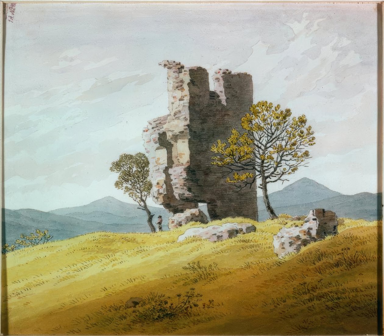 Turmruine द्वारा कैस्पर डेविड फ्रेडरिक