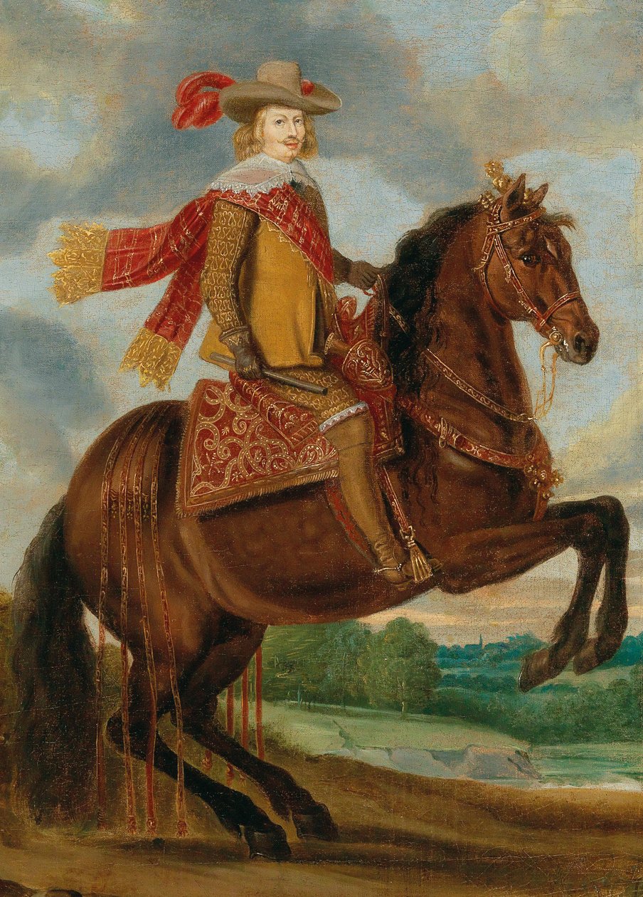1609-1641 ऑस्ट्रिया के कार्डिनल-इन्फेंटे फर्डिनेंड का इक्वेस्ट्रियन पोर्ट्रेट। द्वारा कैस्पर डे क्रेयर