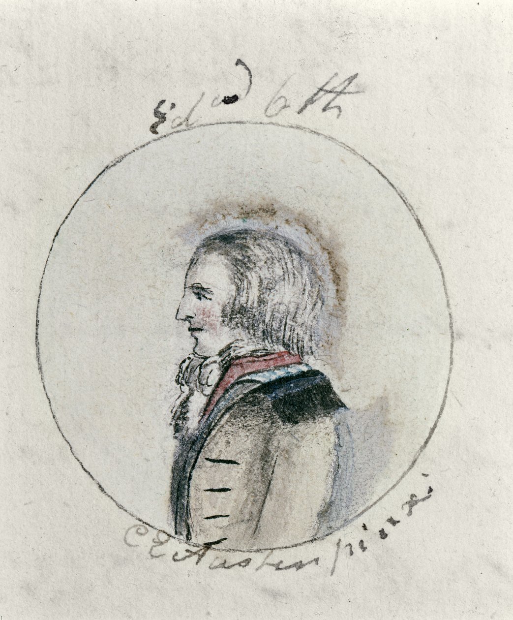 एडवर्ड VI (1537-53), c.1790 (कागज पर कलम और स्याही और wc) द्वारा कैसंड्रा ऑस्टिन