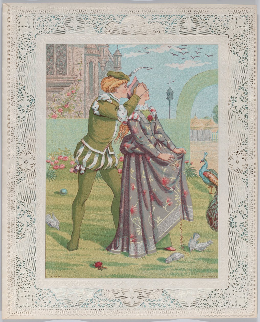 वेलेंटाइन, 1876। द्वारा कैथरीन ग्रीनवे