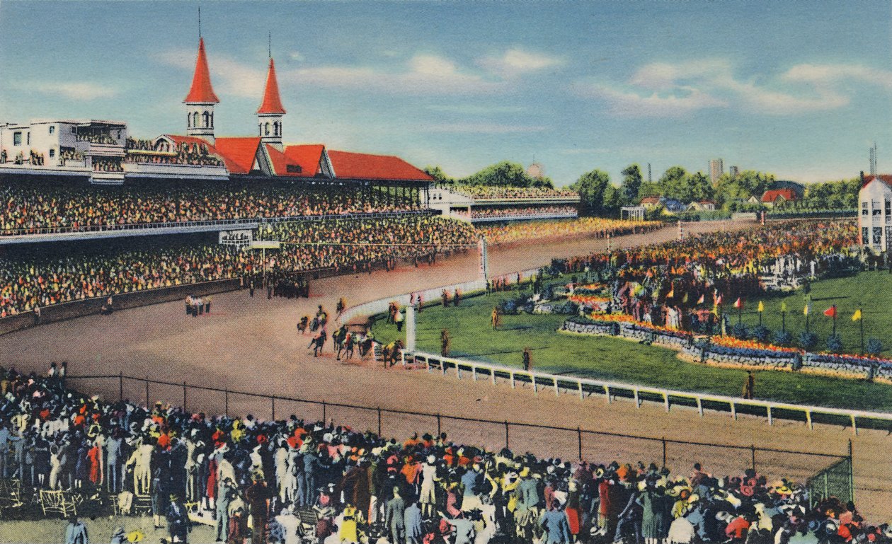 केंटकी डर्बी की स्मारिका, 1942 द्वारा कॉफिल्ड और शुक