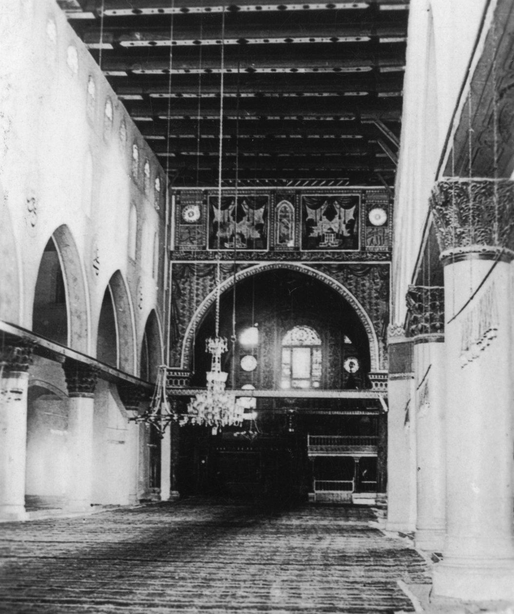 अल-अक्सा मस्जिद, जेरूसलम, c1927-c1931 द्वारा कैवंडर्स लिमिटेड