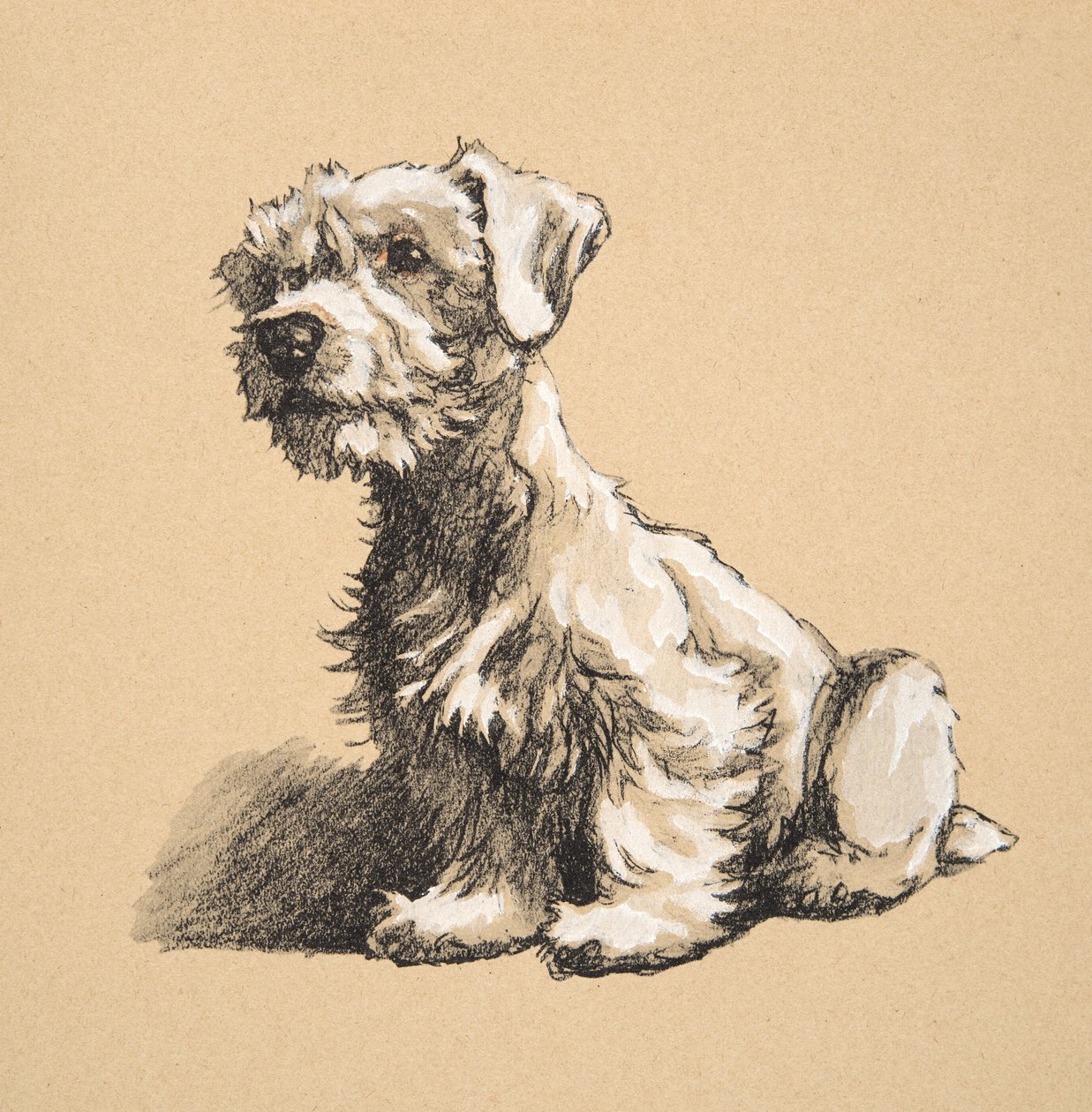 सीलीहैम, 1930, स्केच बुक से प्राप्त चित्र &39;जस्ट फ्रेंड्स&39;, एल्डिन, सेसिल चार्ल्स विंडसर (1870-1935) के लिए उपयोग किया गया, बाद में आईरे एंड स्पोटिसवोड लिमिटेड, 1934, चाक और चारकोल ओ द्वारा प्रकाशित किया गया। द्वारा सेसिल चार्ल्स विंडसर एल्डिन