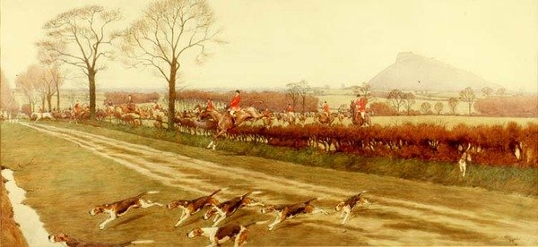 चेशायर - टाटनहेल से दूर, 1912 (कलम, स्याही और wc) (विस्तार से देखने के लिए 85437) द्वारा सेसिल चार्ल्स विंडसर एल्डिन