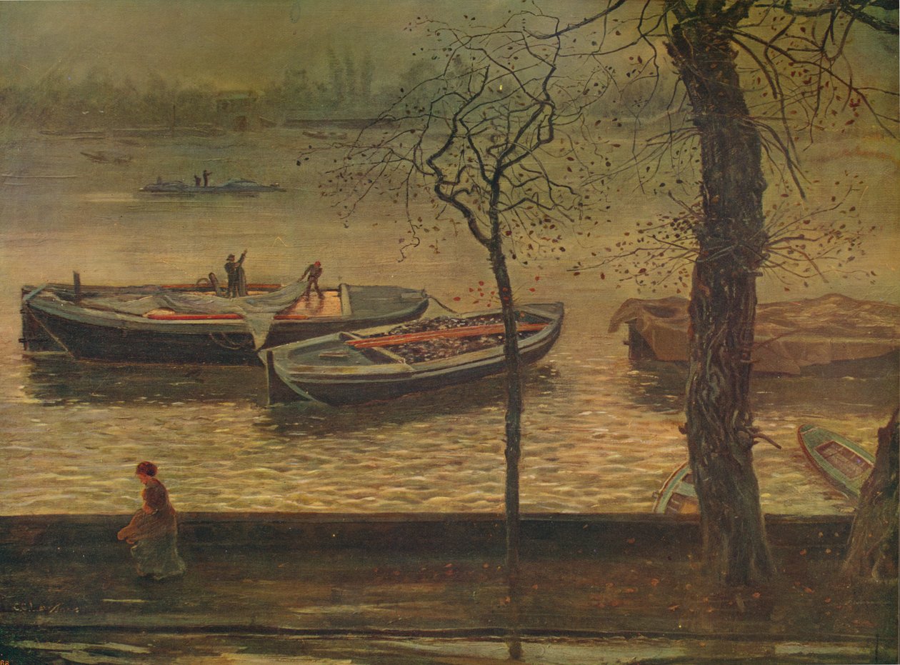 बैटरसी रीच, c1870, c1915 द्वारा सेसिल गॉर्डन लॉसन