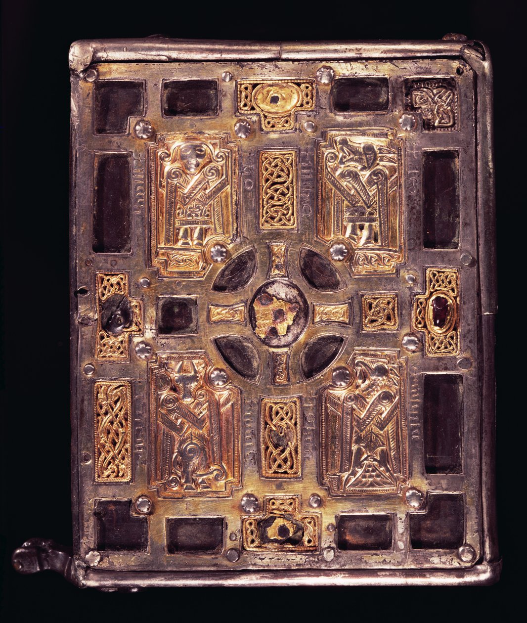 बुक-श्राइन या मोलाइस के कम्च, c.1001-25 (चांदी के साथ कांस्य) (120797 und 228637 भी देखें) द्वारा केल्टिक