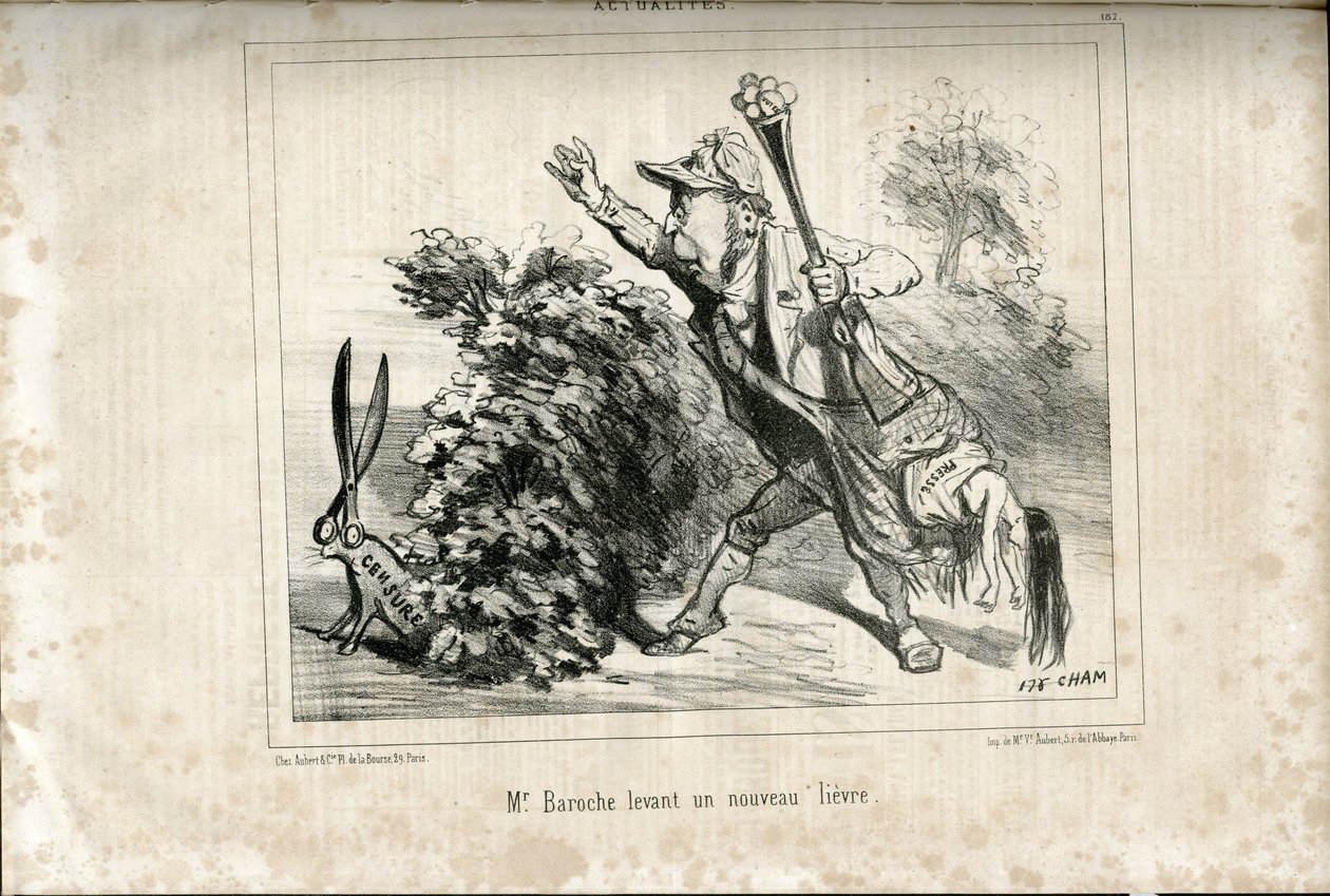 ले चरिवारी में चाम का चित्रण (1819-1879) द्वारा Amedee de Noe (चाम)