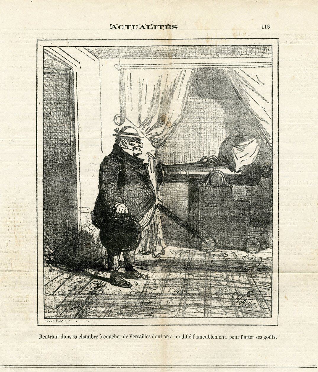 ले चरिवारी में चाम का चित्रण (1819-1879) द्वारा Amedee de Noe (चाम)
