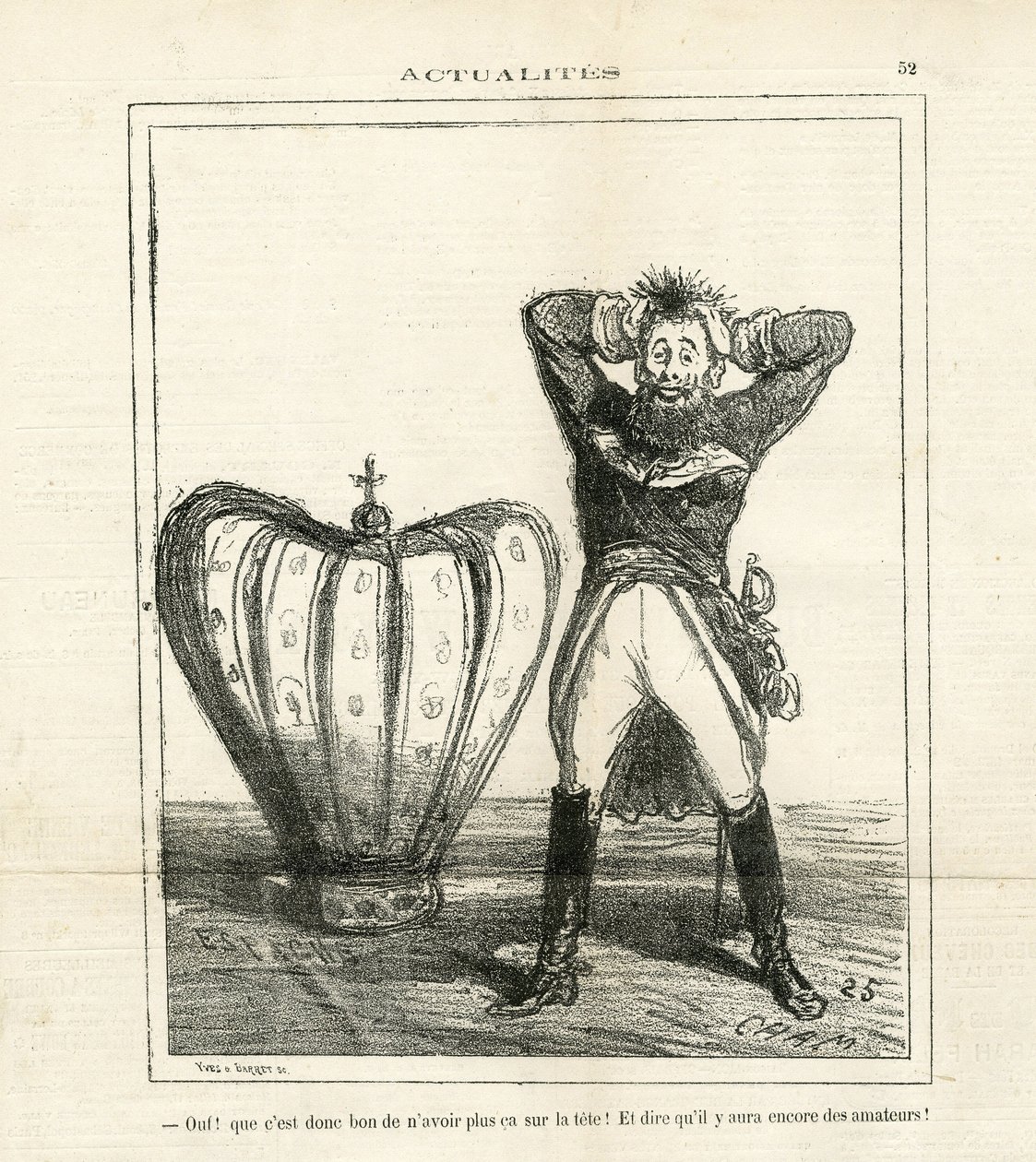 चारिवारी में चाम का चित्रण (1819-1879) द्वारा Amedee de Noe (चाम)