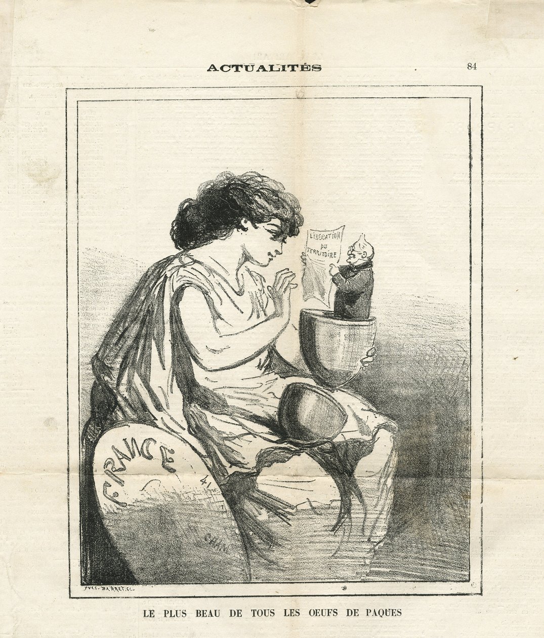 चारिवारी में चाम का चित्रण (1819-1879) द्वारा Amedee de Noe (चाम)