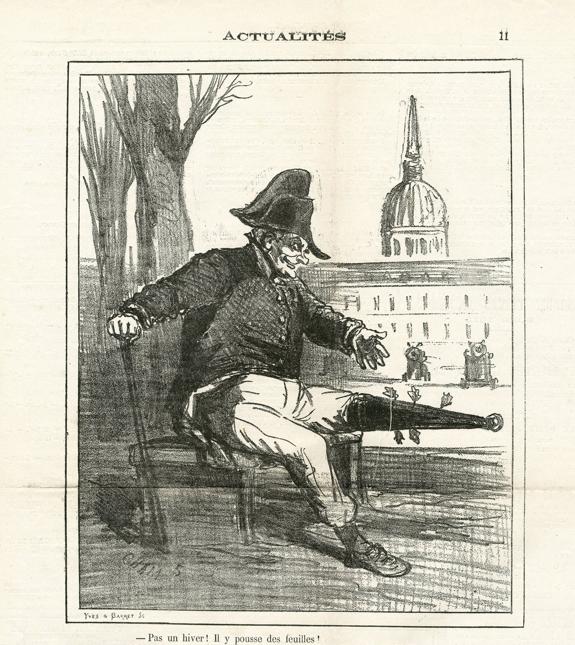 चारिवारी में चाम का चित्रण (1819-1879) द्वारा Amedee de Noe (चाम)