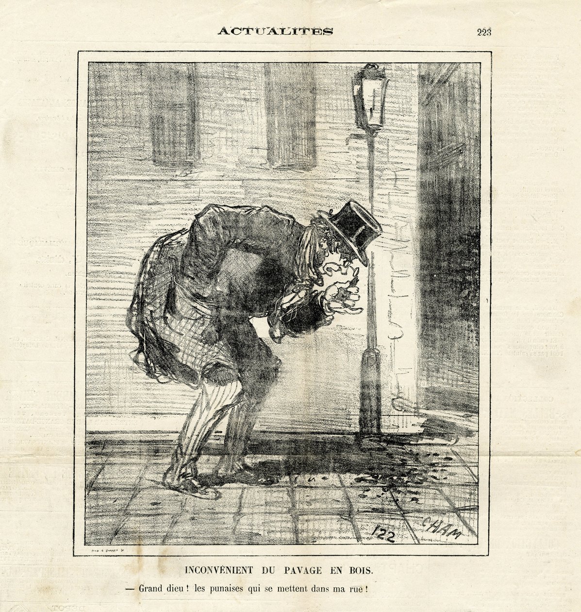 चारिवारी में चाम का चित्रण (1819-1879) द्वारा Amedee de Noe (चाम)
