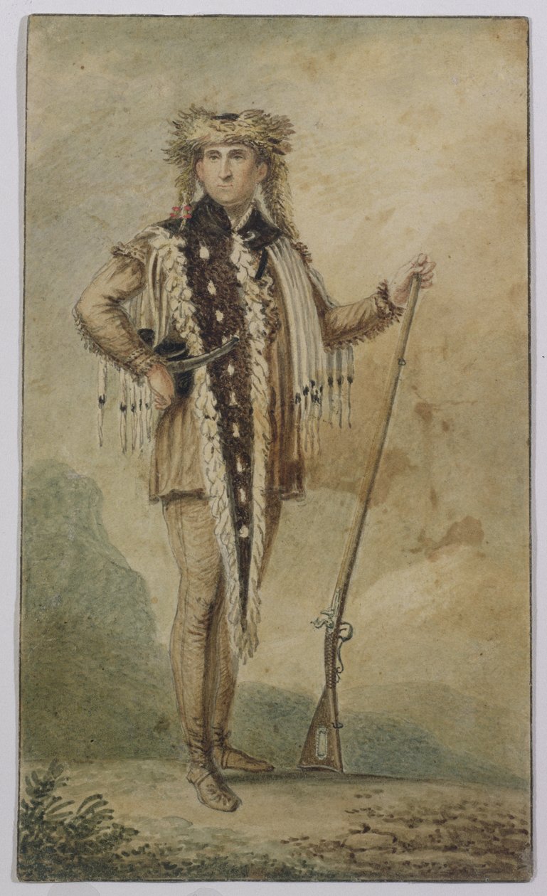 कैप्टन मेरिवर्थ लुईस, 1807 (पेपर पर ग्रेफाइट से अधिक) द्वारा चार्ल्स बाल्त्झार जुलिएन फेवरेट डे सेंट मीमिन