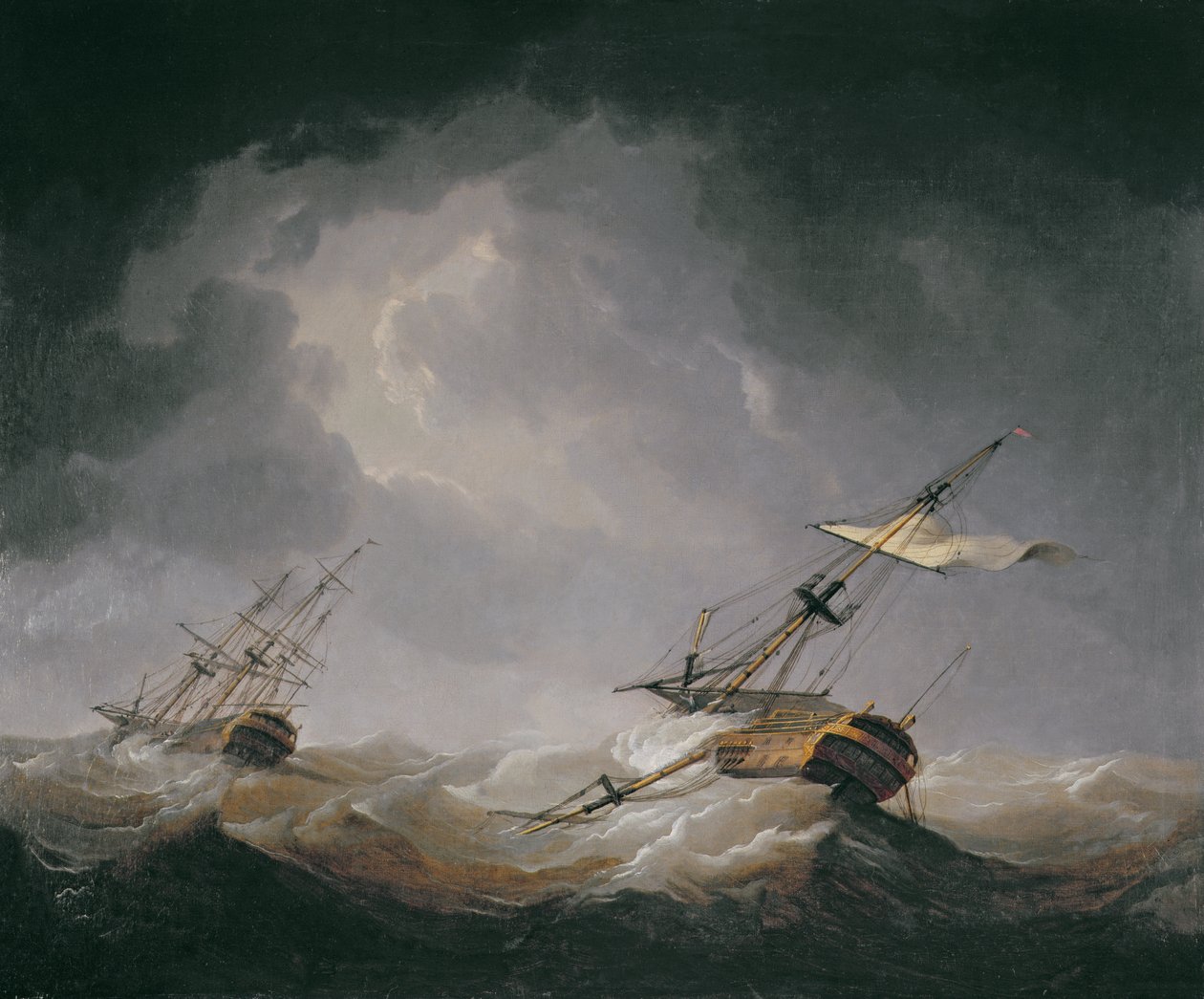 dismasted द्वारा चार्ल्स ब्रोकिंग