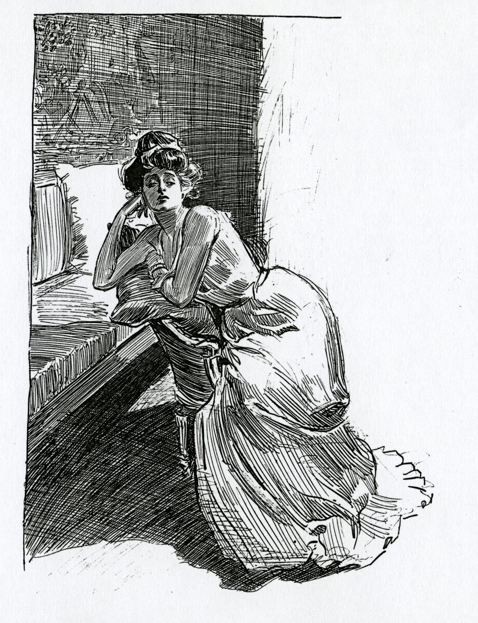 ए गिब्सन गर्ल, c.1902 द्वारा चार्ल्स डाना गिब्सन