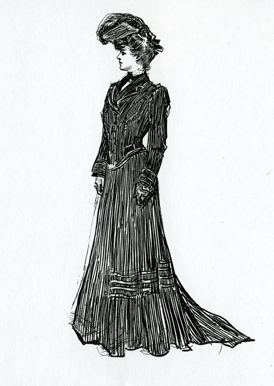 ए गिब्सन गर्ल, c.1902 द्वारा चार्ल्स डाना गिब्सन