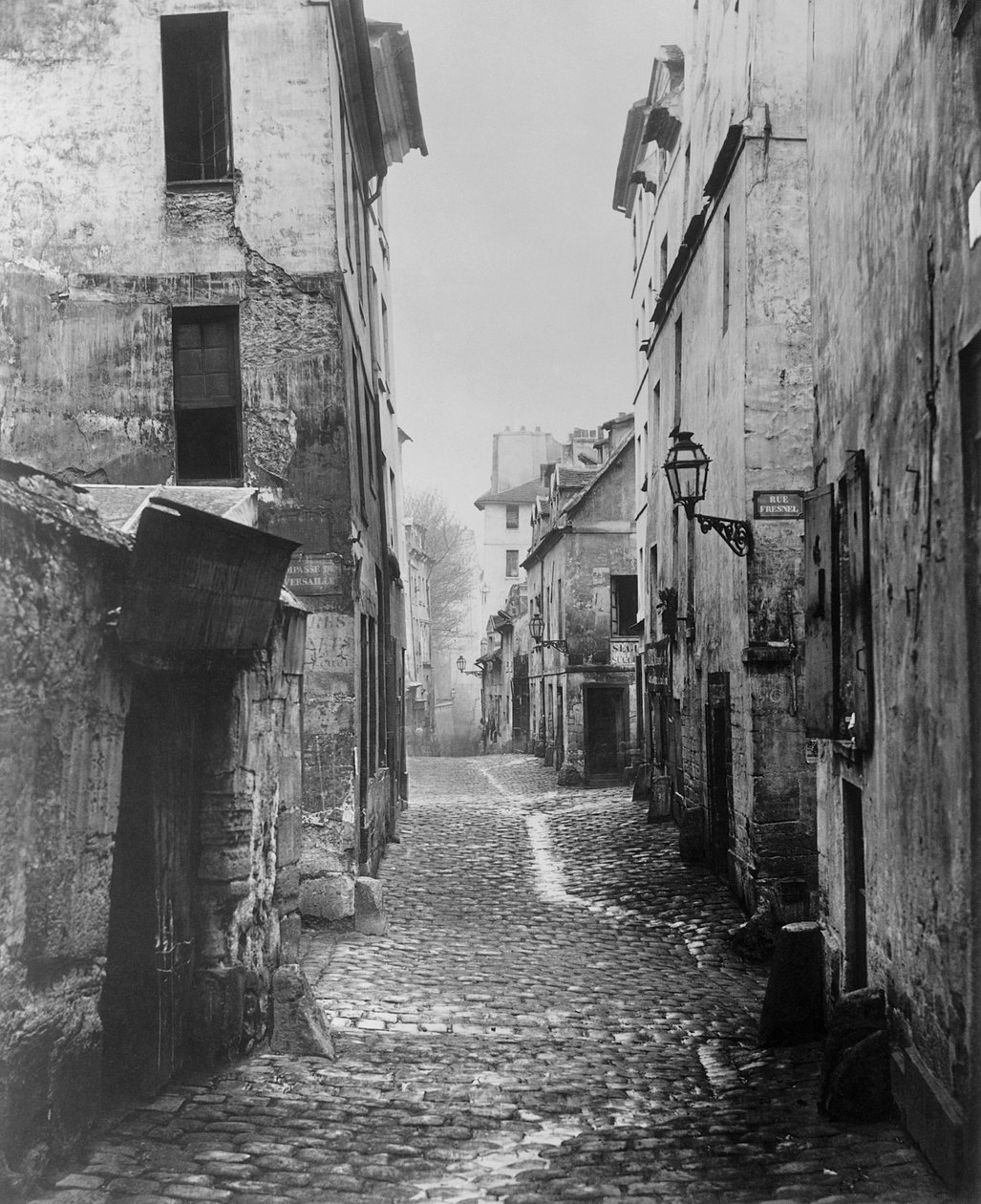 1858-78 के बीच, Rue d&39;Arras, पेरिस से Rue Traversine द्वारा चार्ल्स मारविल