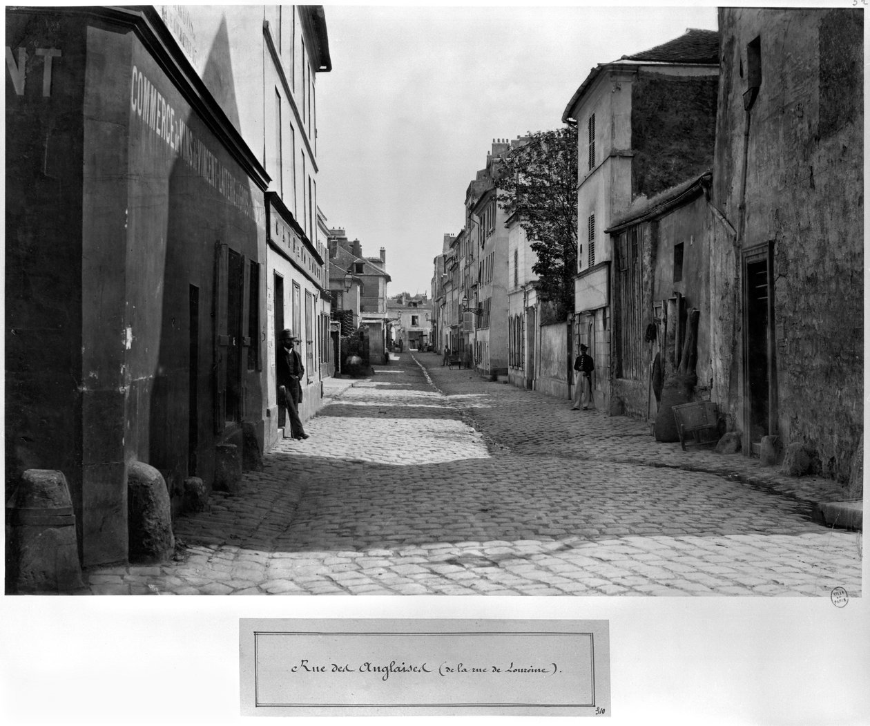 Rue de Lourcine, पेरिस, 1858-78 से Rue des Anglaises द्वारा चार्ल्स मारविल