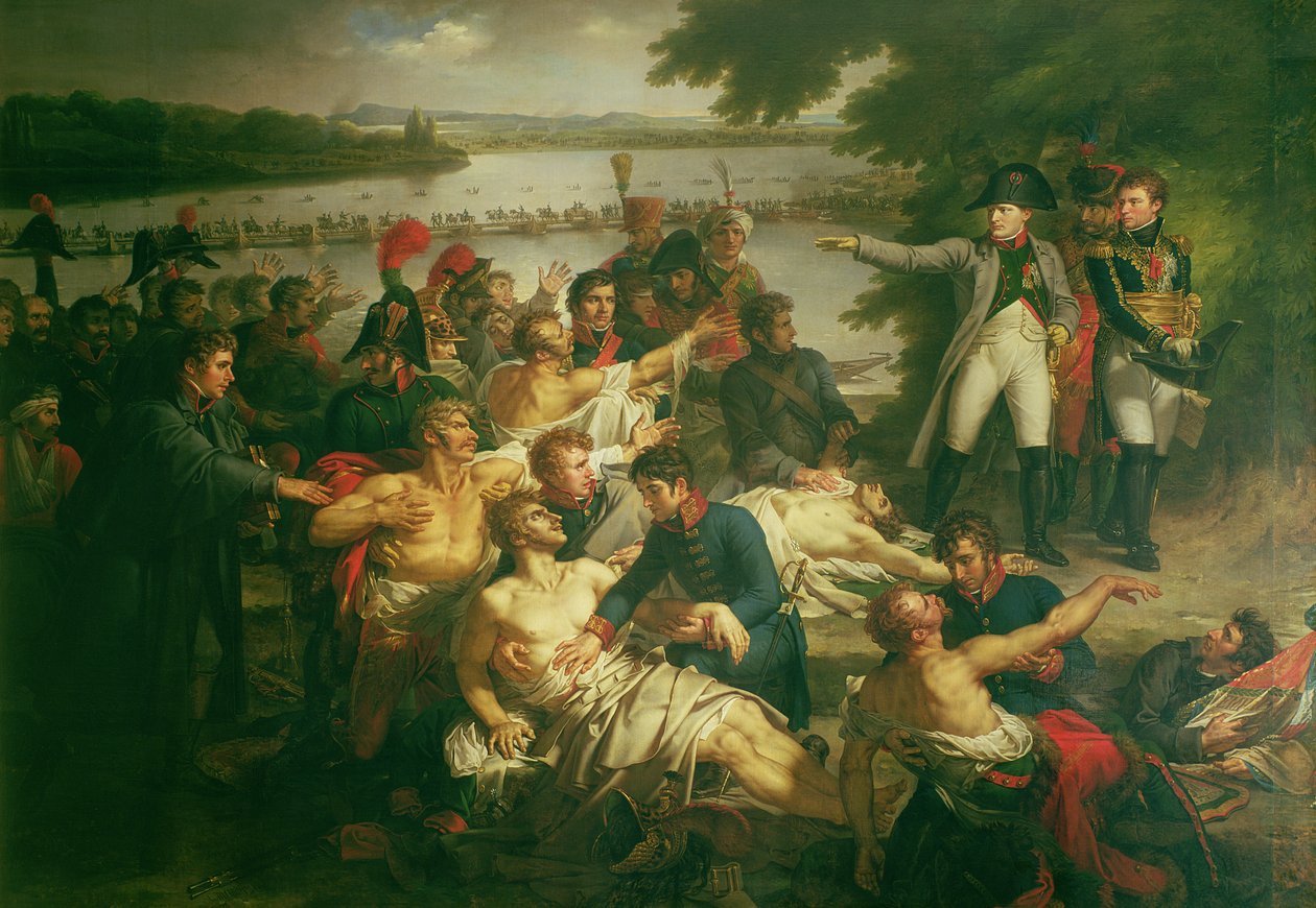 23 मई, 1809, 1812 के निबंध की लड़ाई के बाद नेपोलियन की वापसी (1769-1821) द्वारा चार्ल्स मेनियर