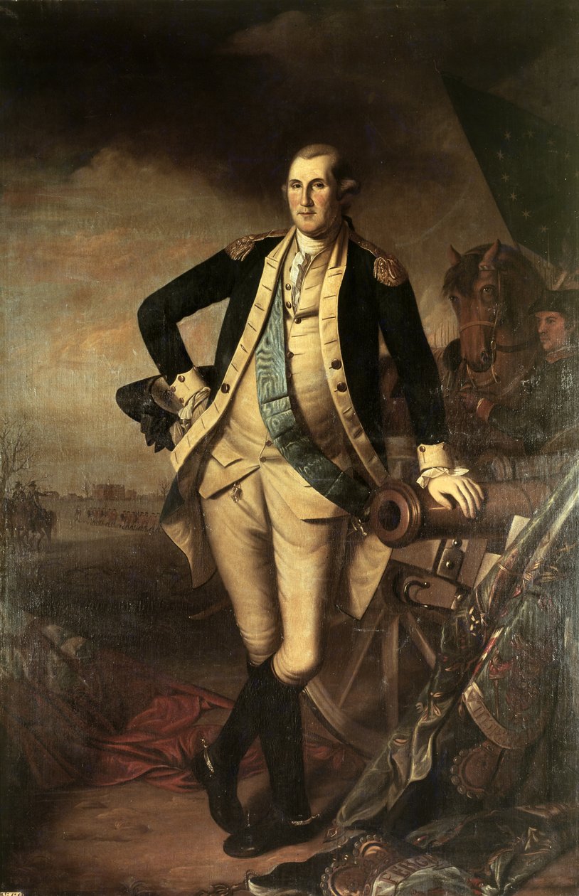 जॉर्ज वाशिंगटन का पोर्ट्रेट, 1779 द्वारा चार्ल्स विल्सन मोर