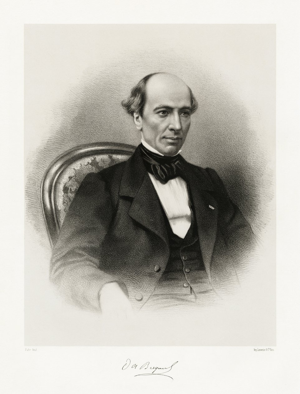 लुई अल्फ्रेड बेकरेल, 1865-66 द्वारा चार्ल्स जेरीमी ने चलाई