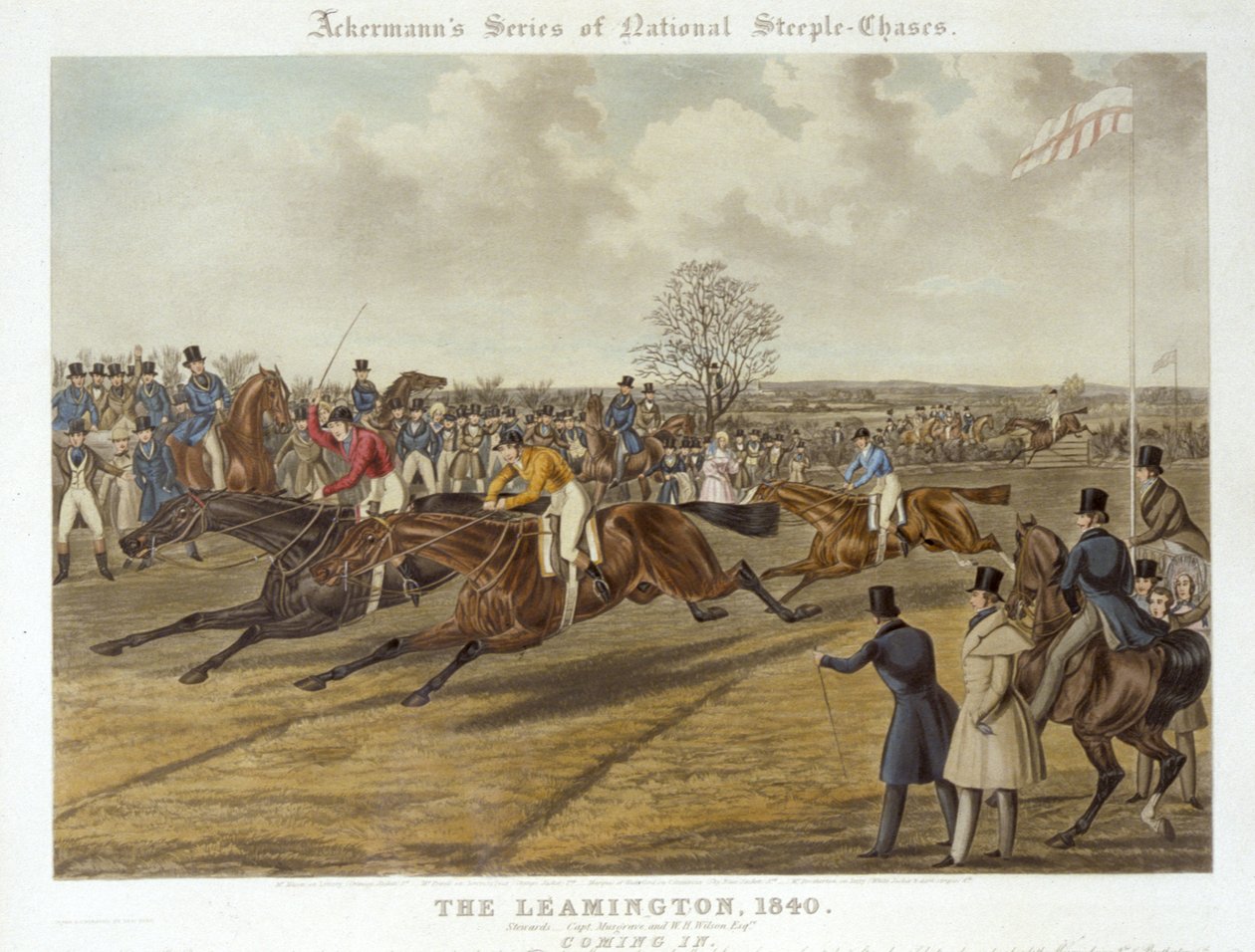 लीमिंगटन, 20 अक्टूबर 1840: कमिंग इन (कलर लिथो) द्वारा चार्ल्स हंट