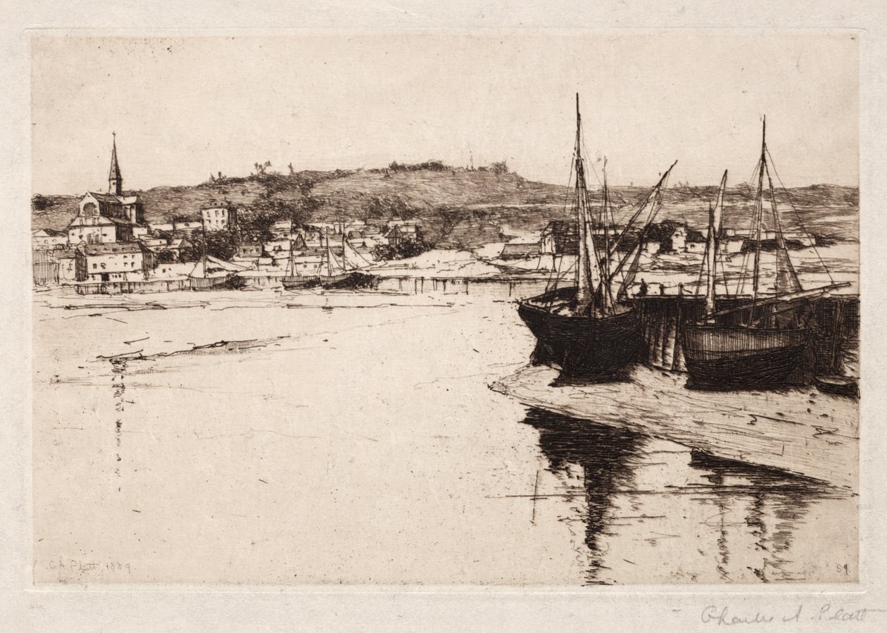 ट्रूविले, 1889। द्वारा चार्ल्स एडम्स प्लाट