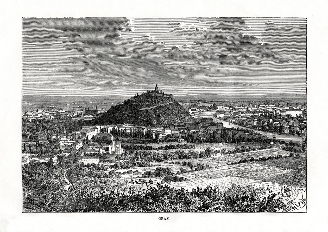 ग्राज़, ऑस्ट्रिया, 1879 द्वारा चार्ल्स बार्बेंट