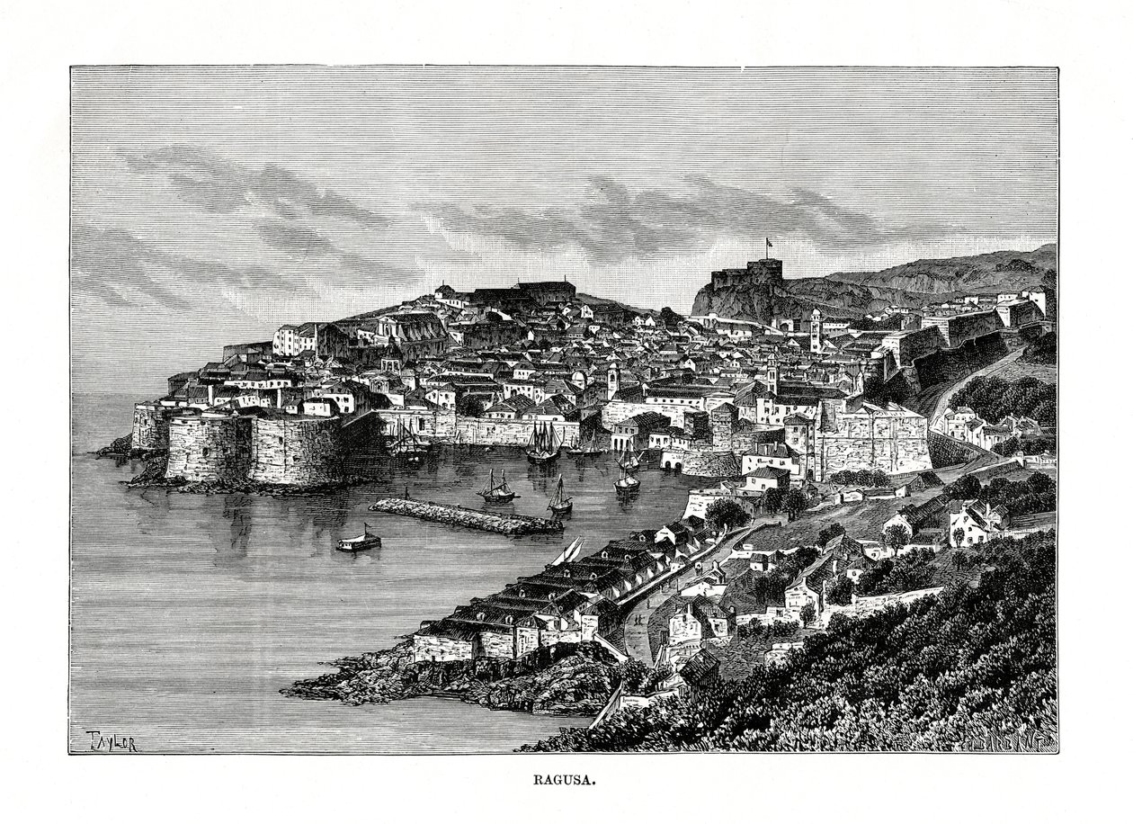 रागुसा, सिसिली, इटली, 1879 द्वारा चार्ल्स बार्बेंट