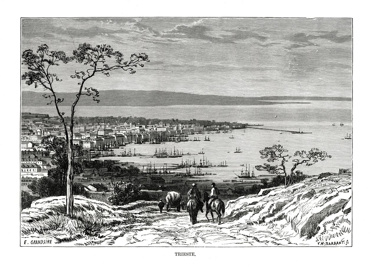 ट्राइस्टे, इटली, 1879 द्वारा चार्ल्स बार्बेंट
