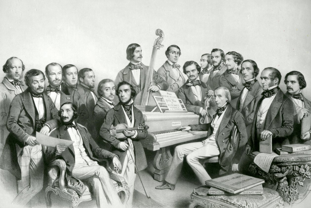 द म्यूजिकल यूनियन, पब। हनार्थ द्वारा, 1851 द्वारा चार्ल्स बौगनीट