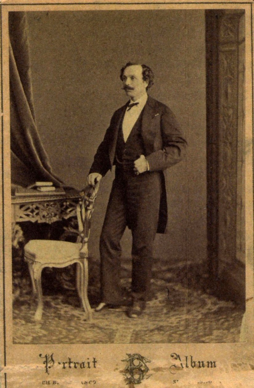 मारियस पेटिपा, रूसी बैले डांसर और कोरियोग्राफर, c1855 द्वारा चार्ल्स बर्गमास्को