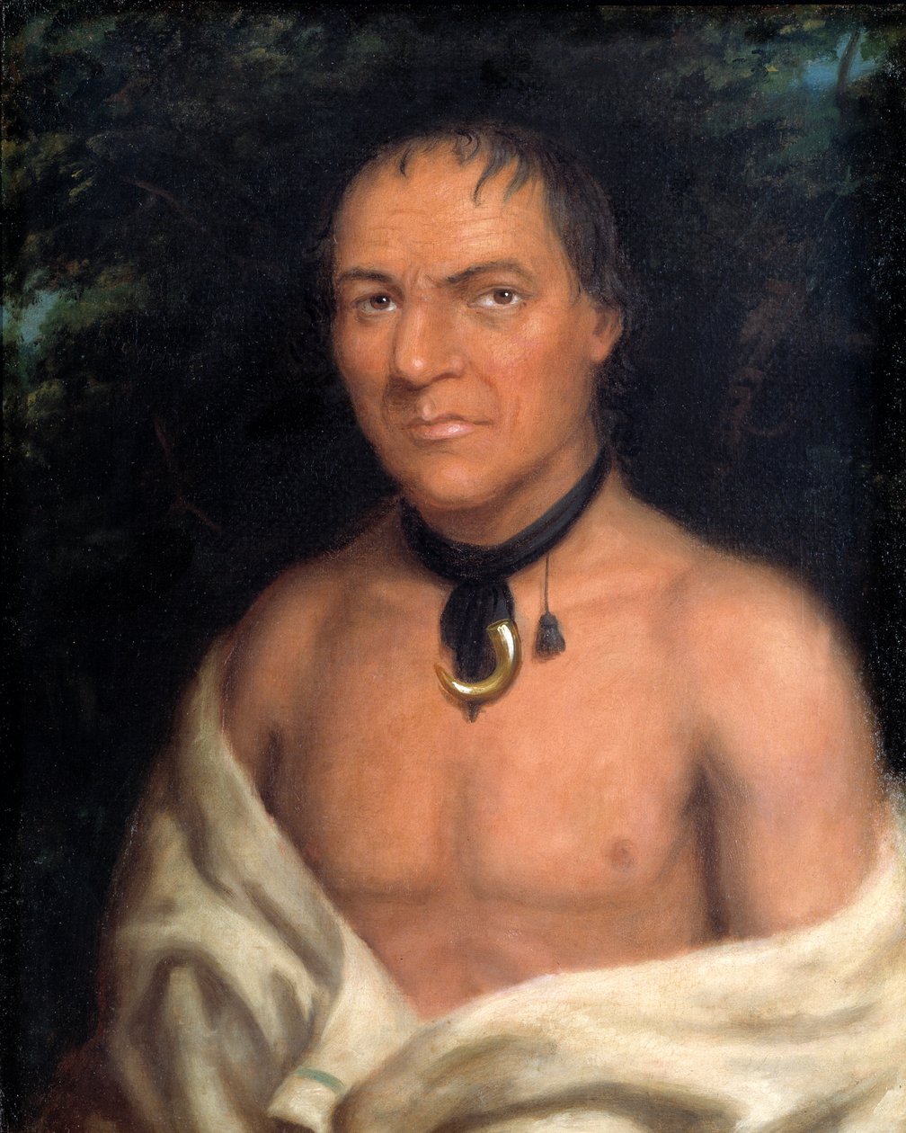 Co-sne-boin, 1827.  द्वारा चार्ल्स बर्ड किंग