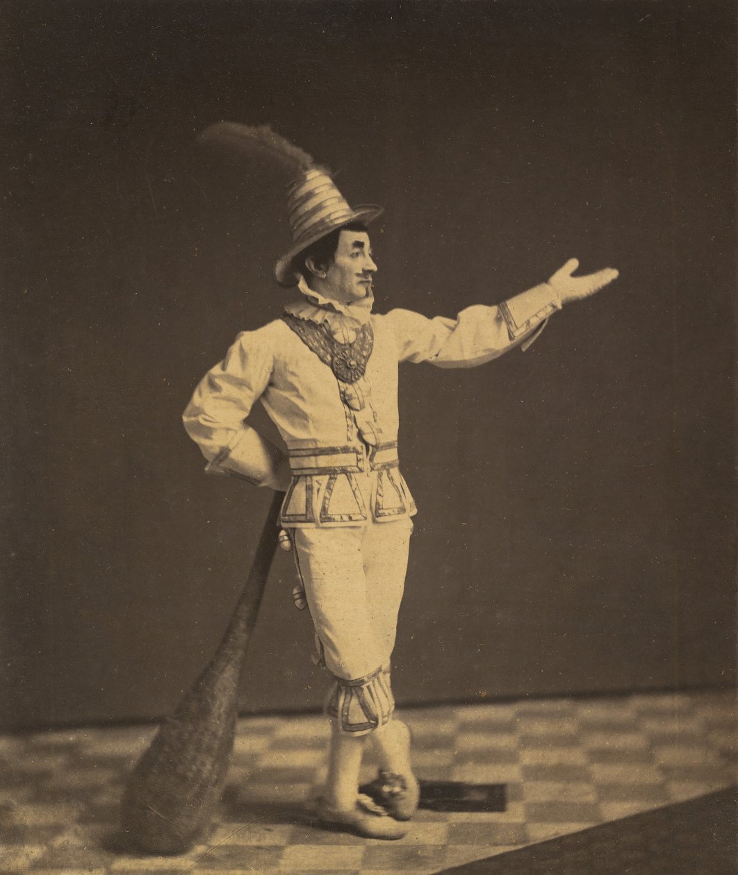 विदूषक, सीए। 1860. द्वारा चार्ल्स डी फ़ॉरेस्ट फ़्रेड्रिक्स