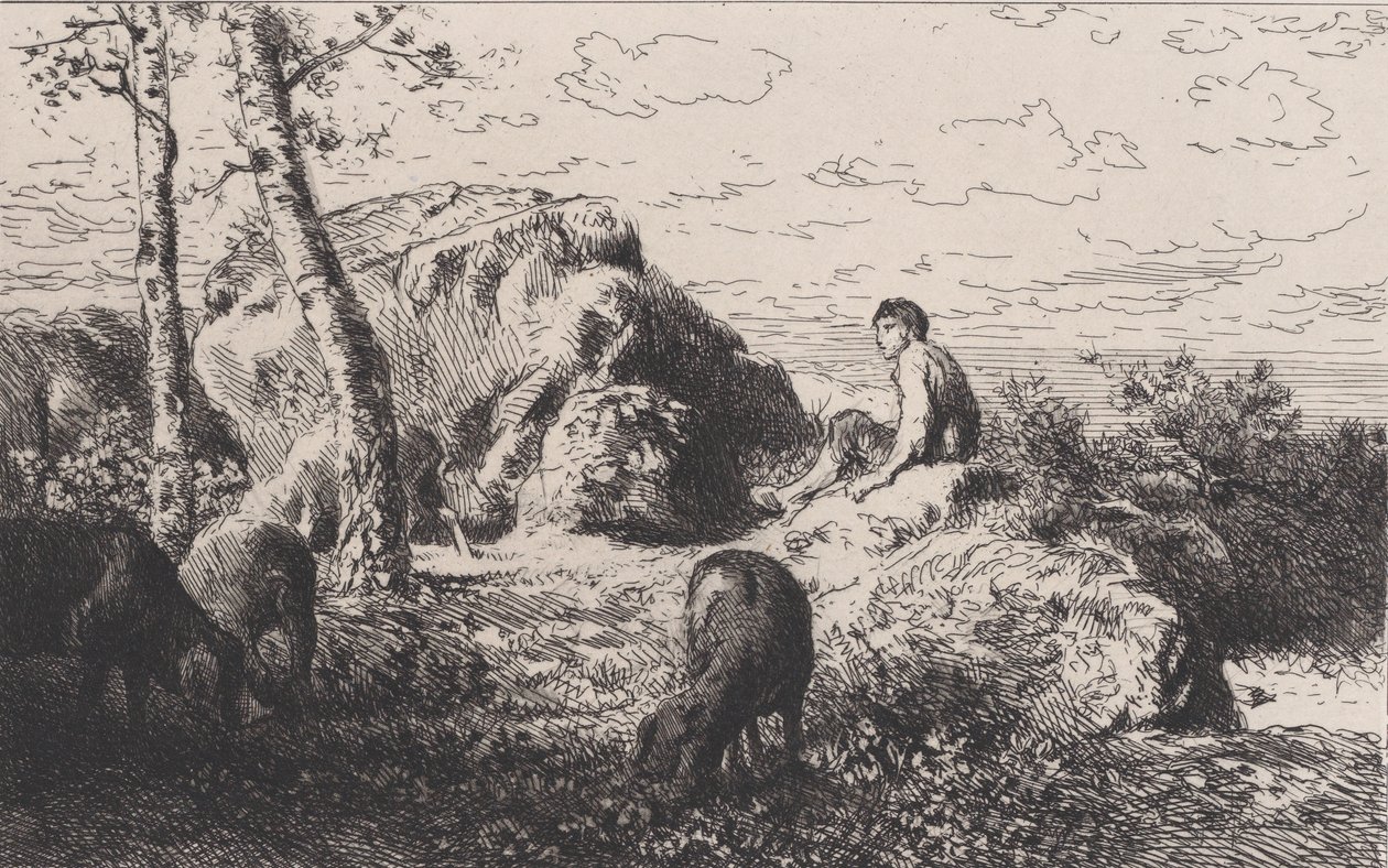खर्चीला बेटा, सीए। 1868. द्वारा चार्ल्स एमिले जेक