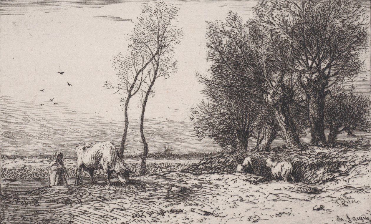 विंटर, 1867। द्वारा चार्ल्स एमिले जेक