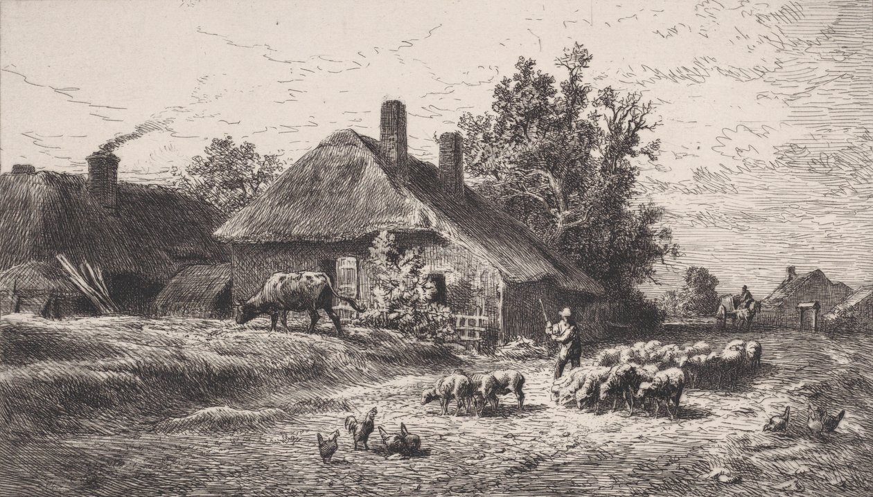 हेमलेट, 1867। द्वारा चार्ल्स एमिले जेक