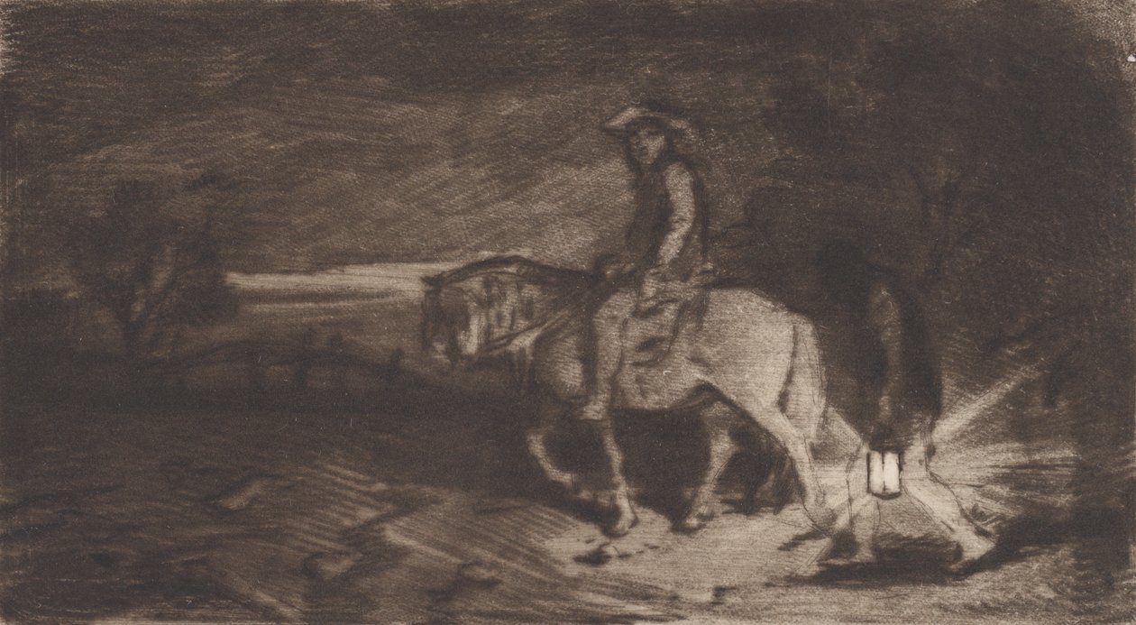 द कैवेलियर, 1848। द्वारा चार्ल्स एमिले जेक