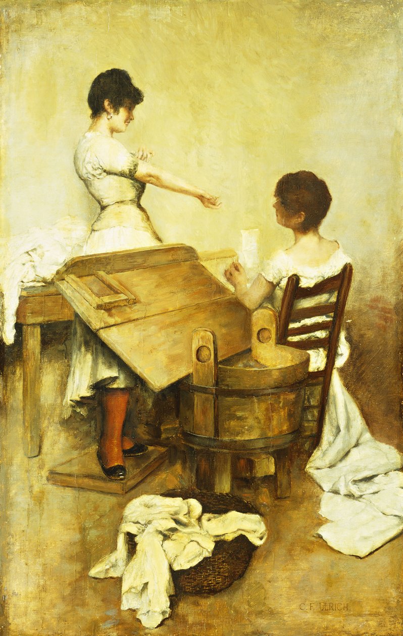 washerwomen, द्वारा चार्ल्स फ्रेडरिक उलरिच