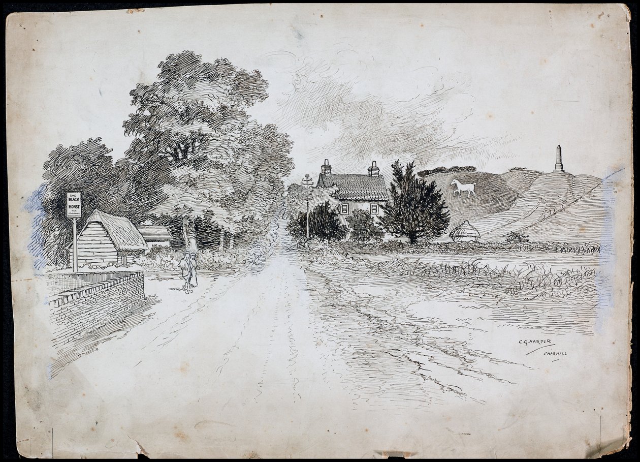 चेरहिल, विल्टशायर, 1892-1933 द्वारा चार्ल्स जॉर्ज हार्पर