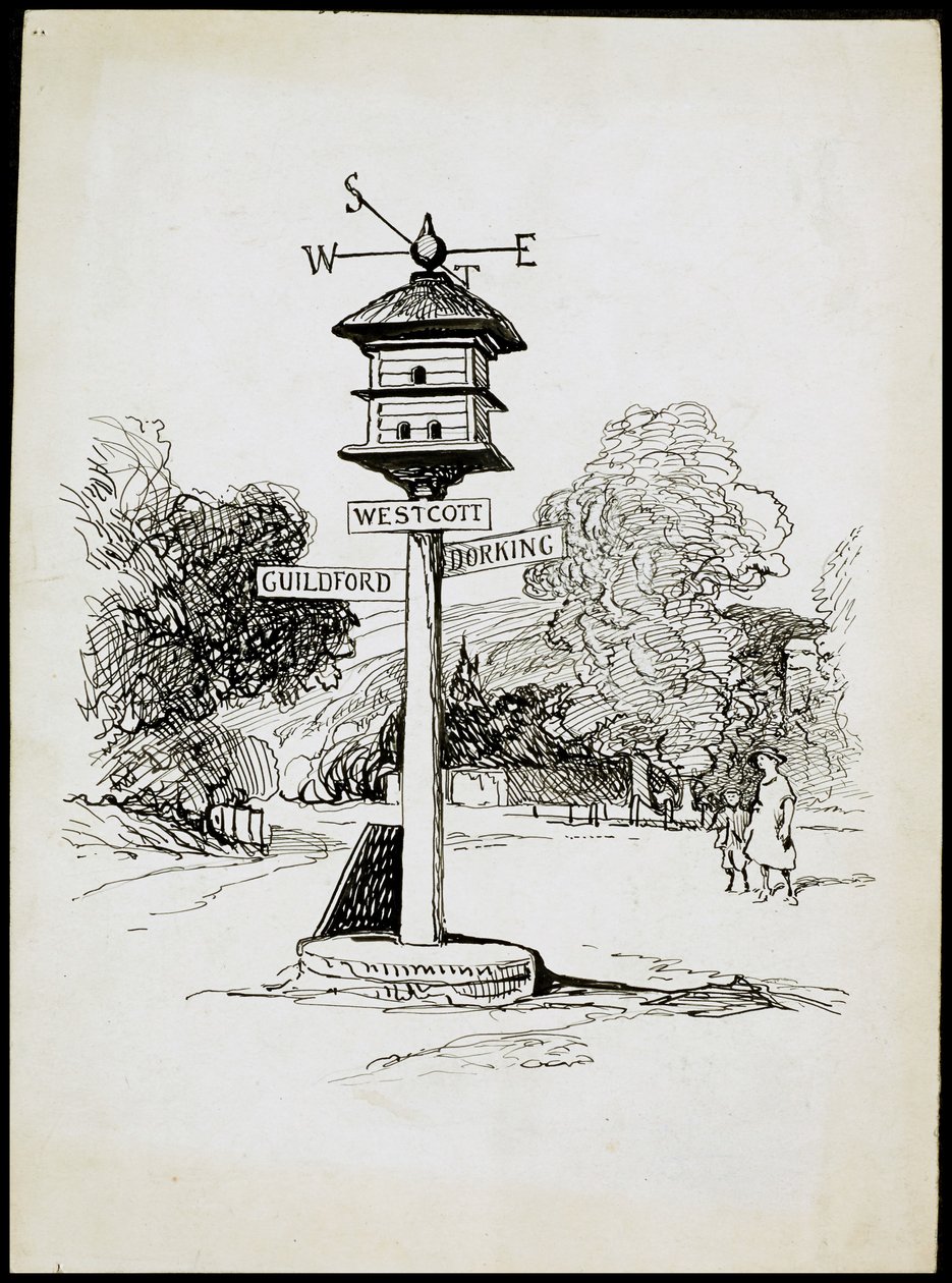 कबूतर, वेस्टकॉट, सरे, 1892-1933 द्वारा चार्ल्स जॉर्ज हार्पर