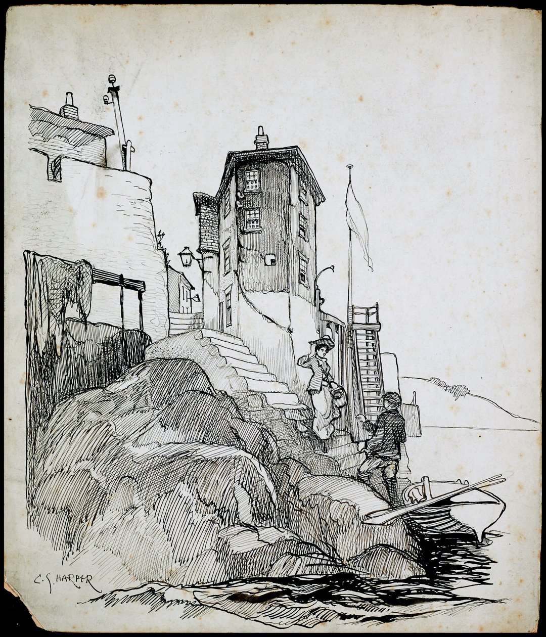 रॉबिन हुड्स बे, नॉर्थ यॉर्कशायर, 1892-1933 द्वारा चार्ल्स जॉर्ज हार्पर
