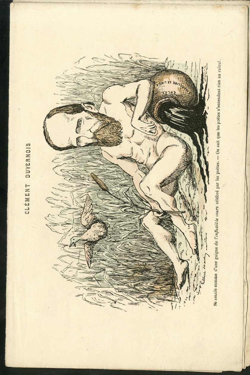 चार्ल्स गिल्बर्ट-मार्टिन (1839-1905) द्वारा "" समकालीन ग्रिमेस "" में चित्रण द्वारा चार्ल्स गिल्बर्ट मार्टिन