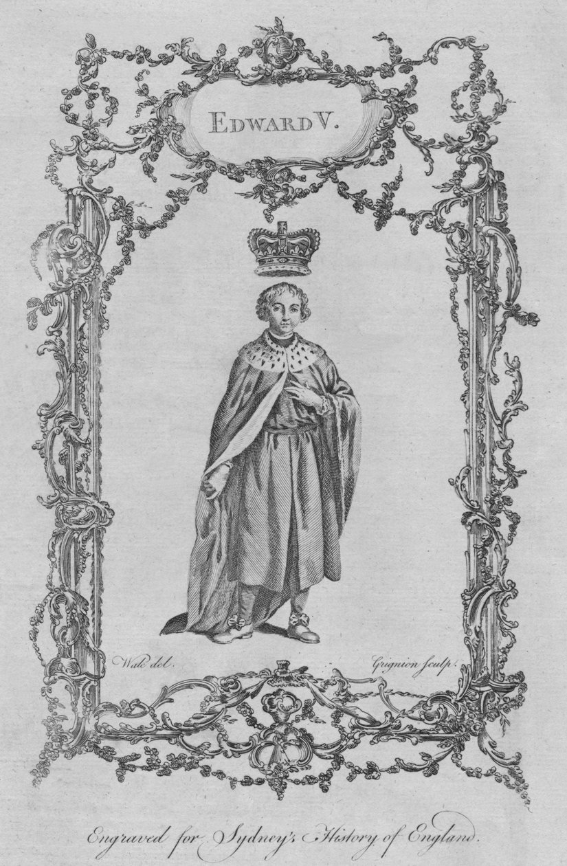 Edward V, 1773.   द्वारा चार्ल्स ग्रिग्नेशन